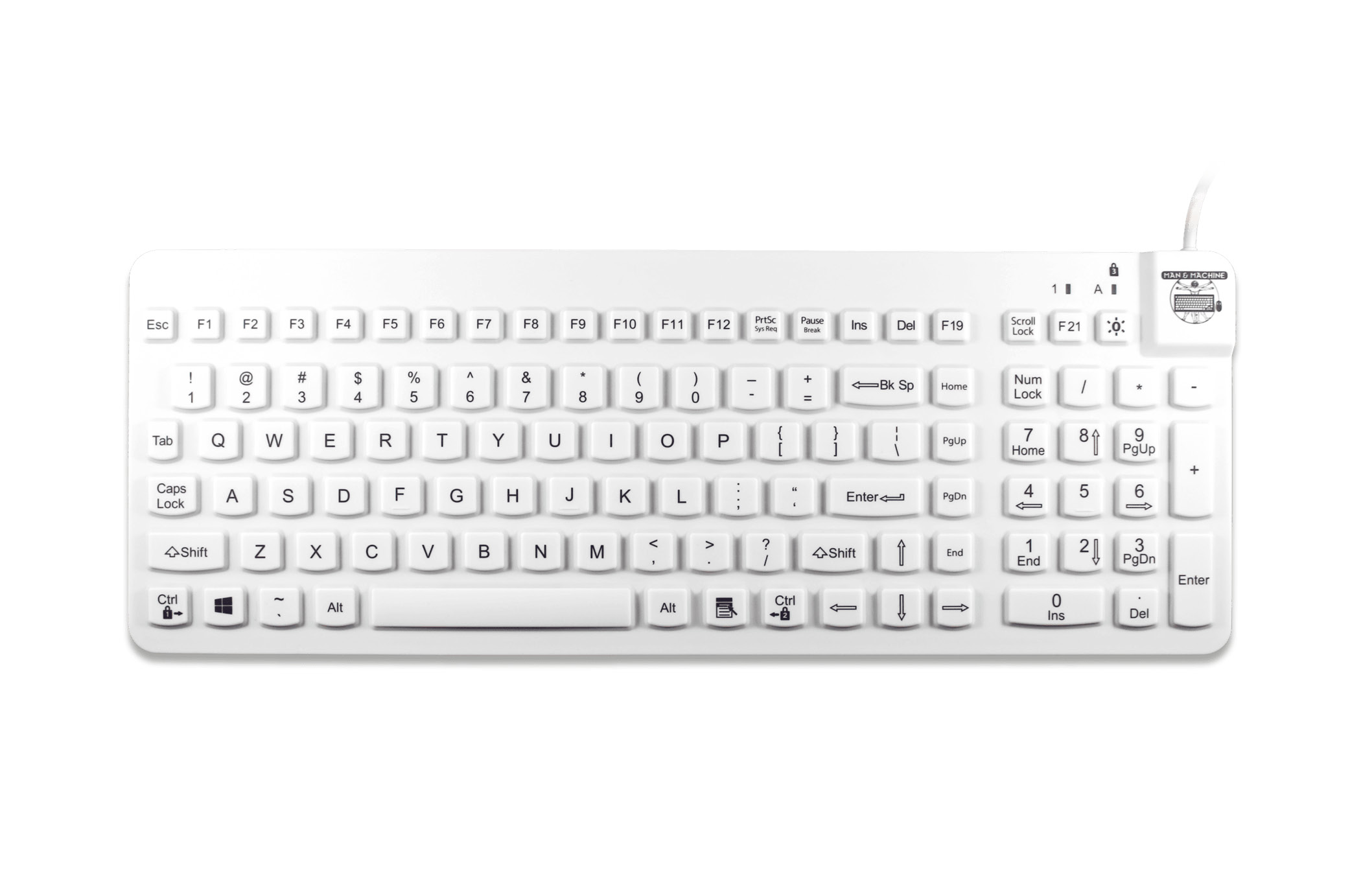 Man & Machine Really Cool Medical Keyboard (DE)