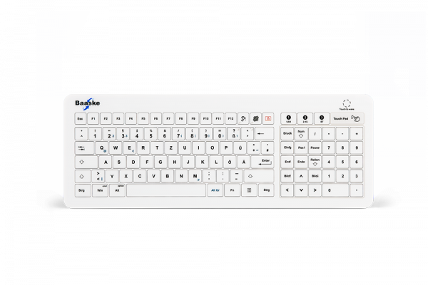 e-medic™ keyboard GL -medical glass keyboard