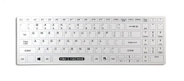 Man & Machine Keyboard "It's Cool Flat" DE