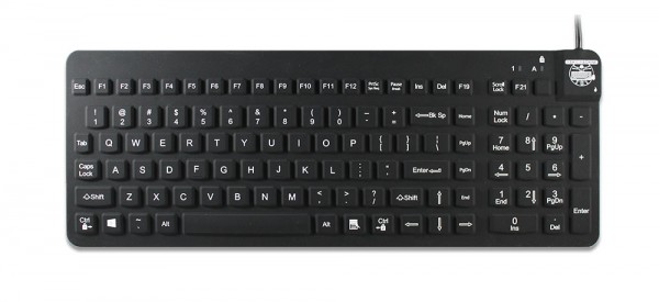 Man & Machine Really O’ Cool silicone keyboard - black